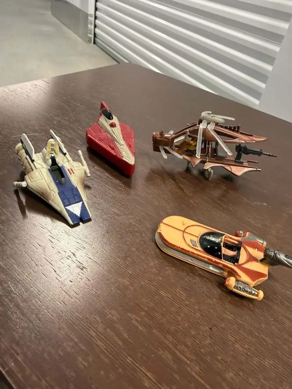 Star Wars McDonald's 2010 Toy Starfighter Lot of 4